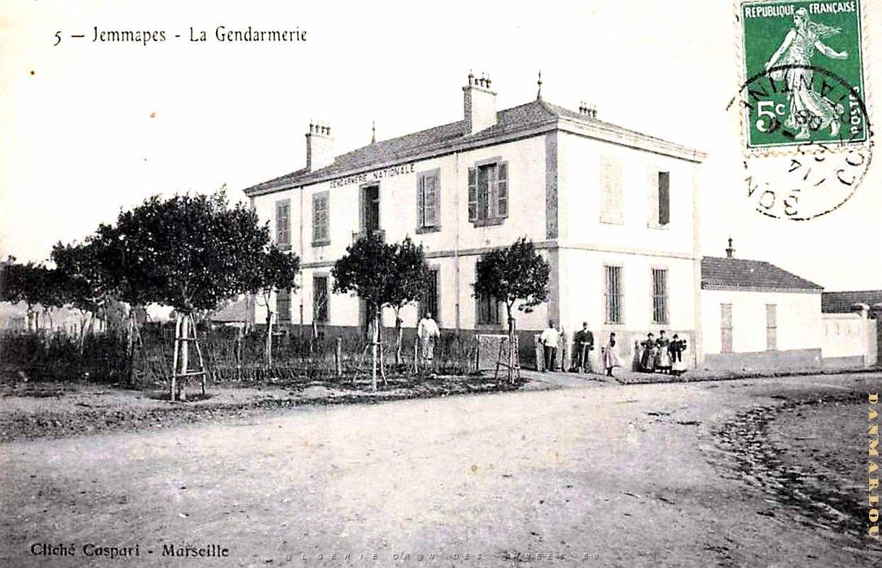 Jemmapes  Gendarmerie - 1908.jpg